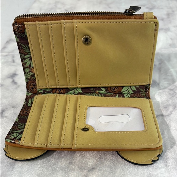 Loungefly Star Wars Wicket Ewok Cosplay Flap Wallet NWOT - Picture 9 of 12